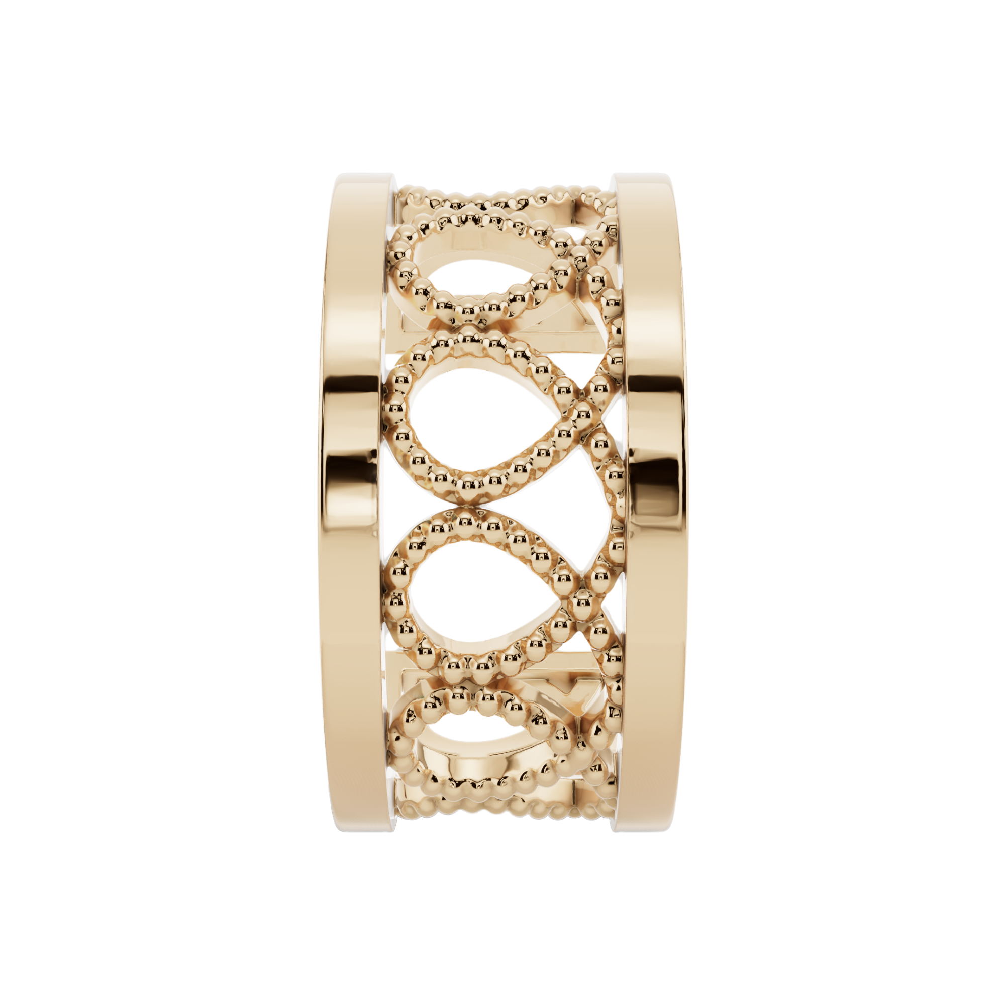 Intricate Beaded Filigree 925 Silver Earcuff | Velmé