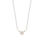 Celestial Bloom 925 Silver Mangalsutra | Velmé