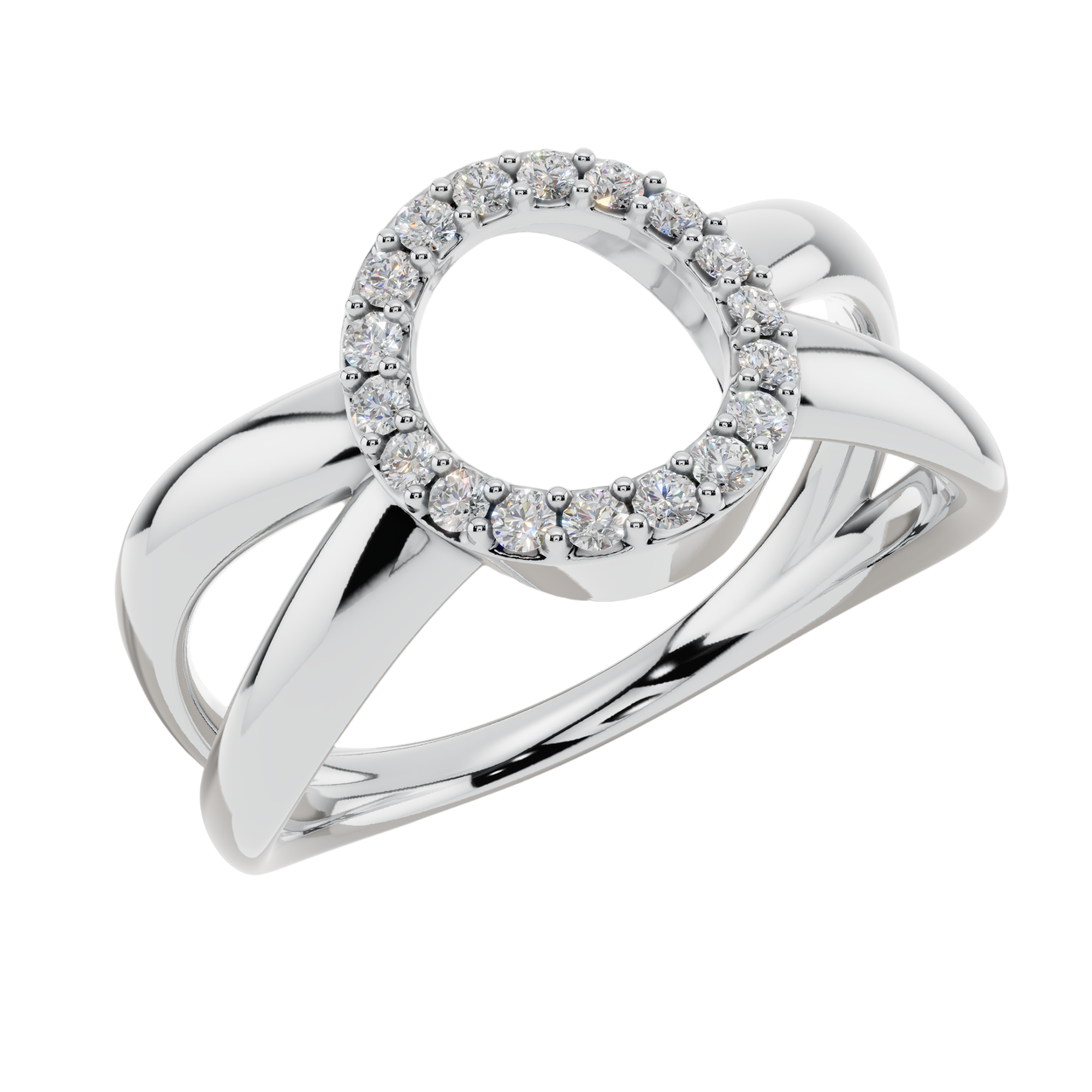 The Orbit Halo 925 Silver Ring | Velmé