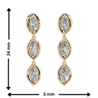 Halo Drop Earrings | Fluidé