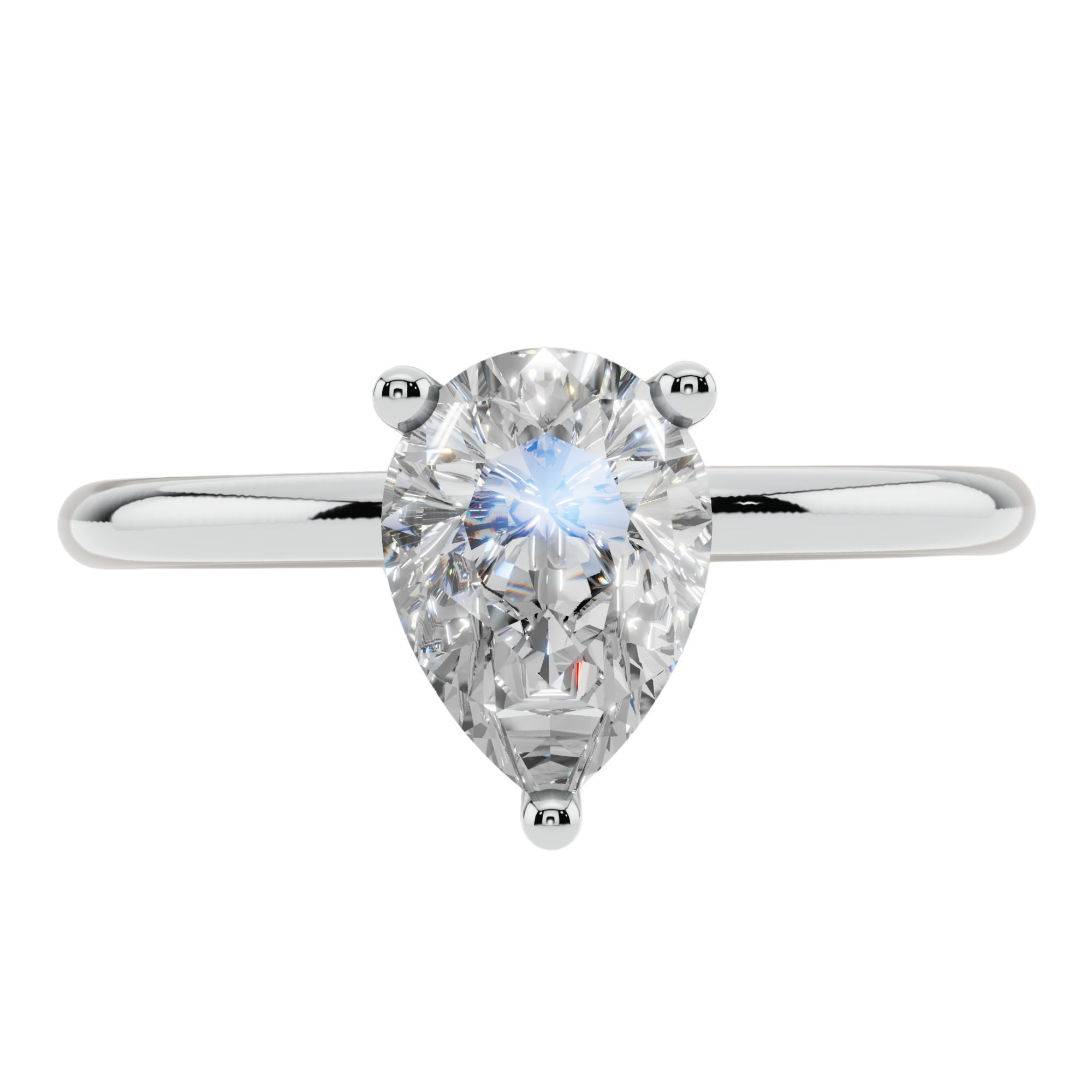 The Teardrop Solitaire Ring | Velmé