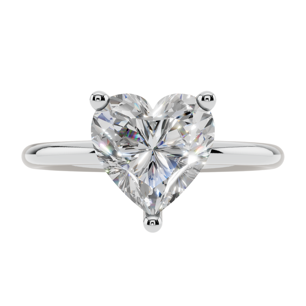 The Heart Solitaire Ring | Velmé