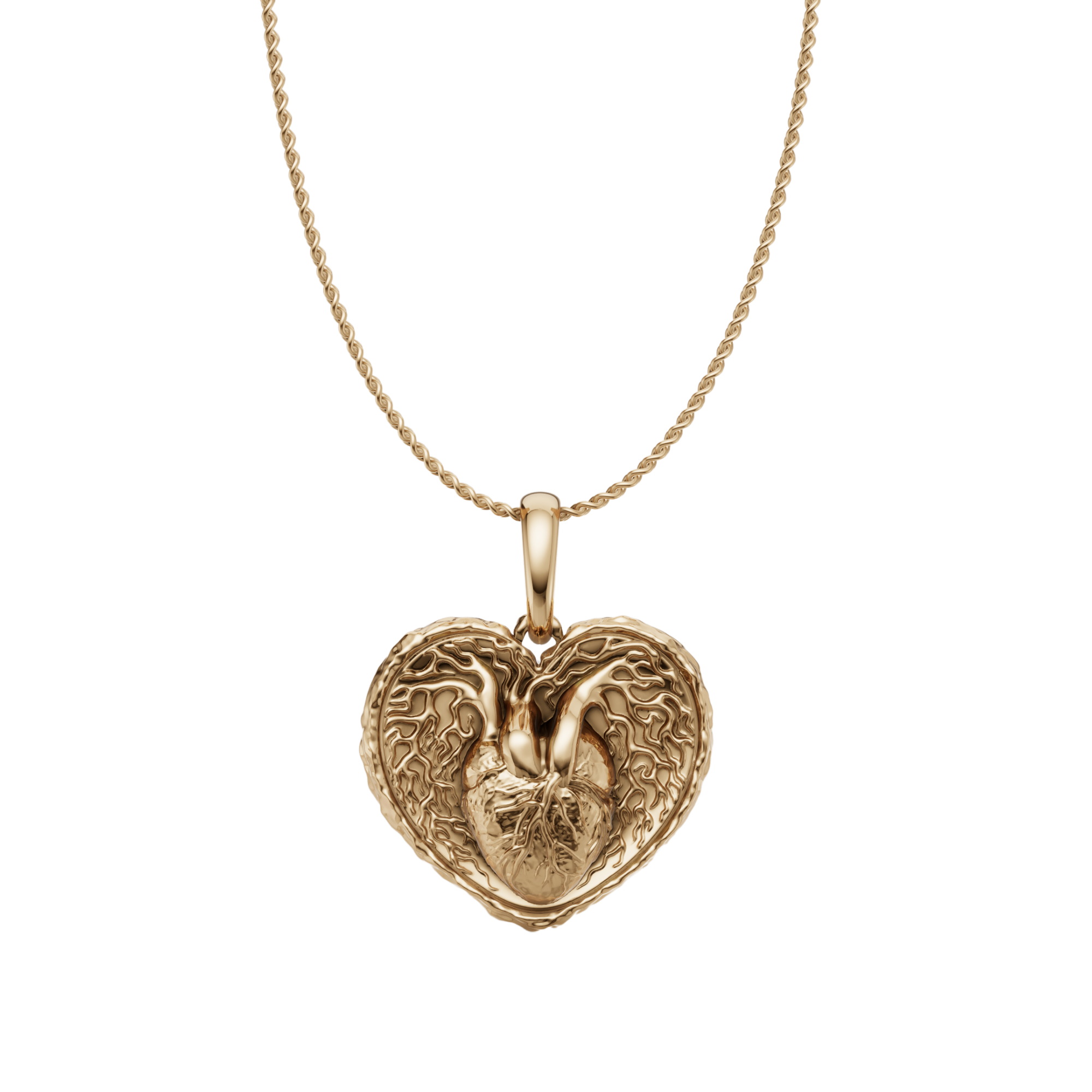 Heartline 925 Silver Necklace | FLUIDÉ