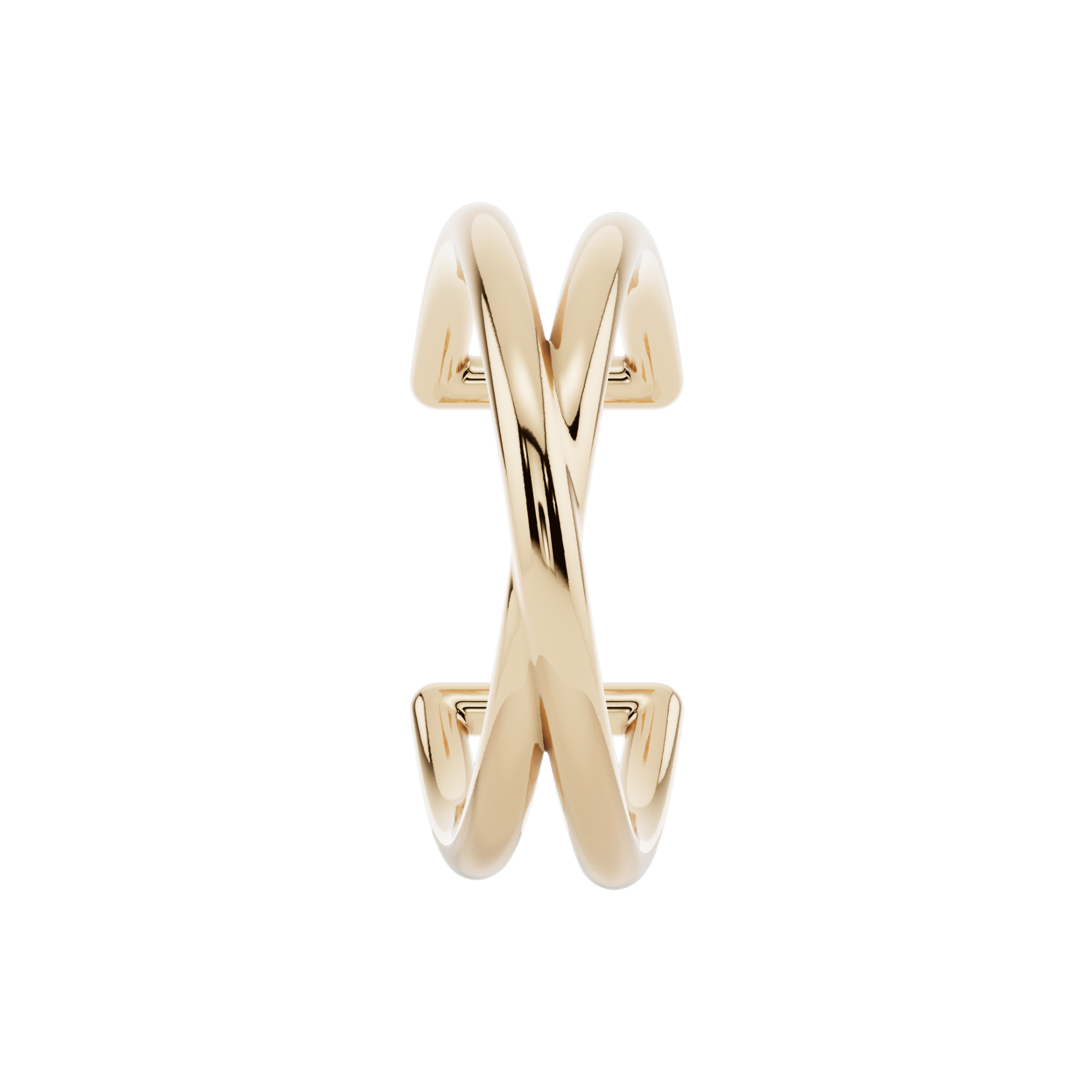 Twist Silver 925 Silver Earcuff | Velmé