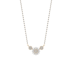 Snowflake Radiance 925 Silver Mangalsutra | Velmé