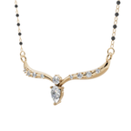 Dewdrop Grace 925 Silver Mangalsutra | Velmé