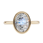 The Solitaire Oval Ring| Velmé