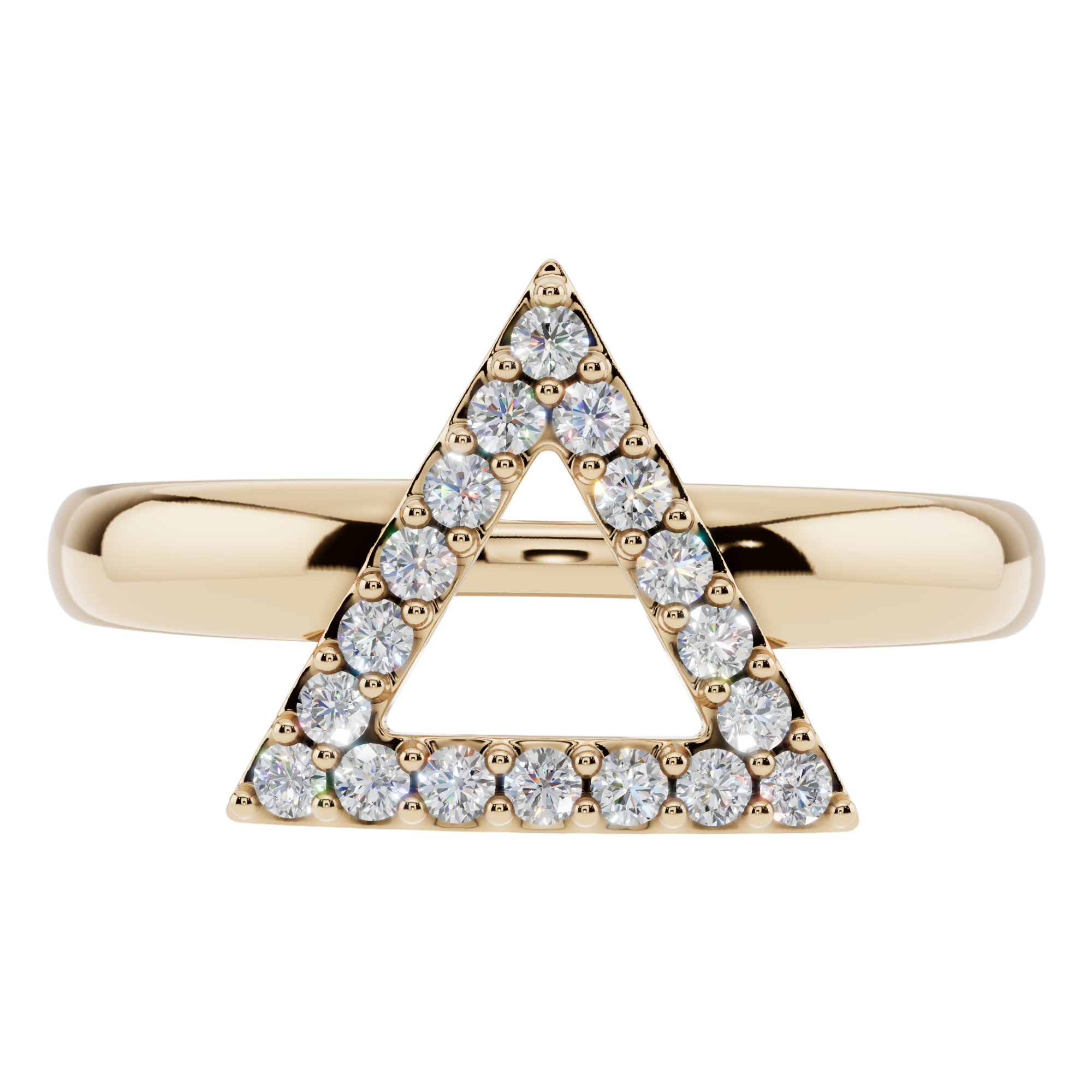 The Apex Triangle 925 Silver Ring | Velmé