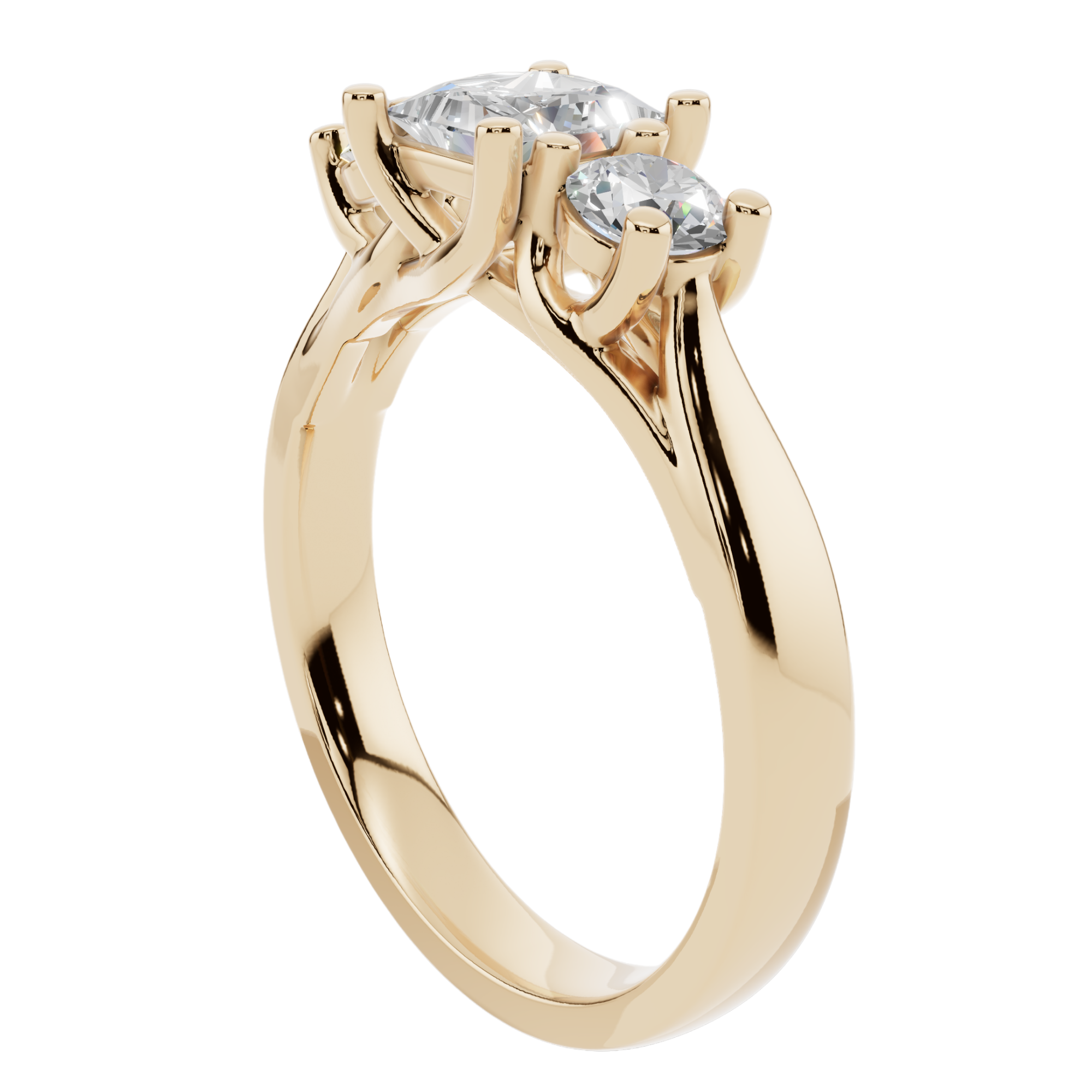 The Empress Trinity 925 Silver Ring | Velmé
