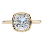 The Cushion Bezel Ring | Velmé