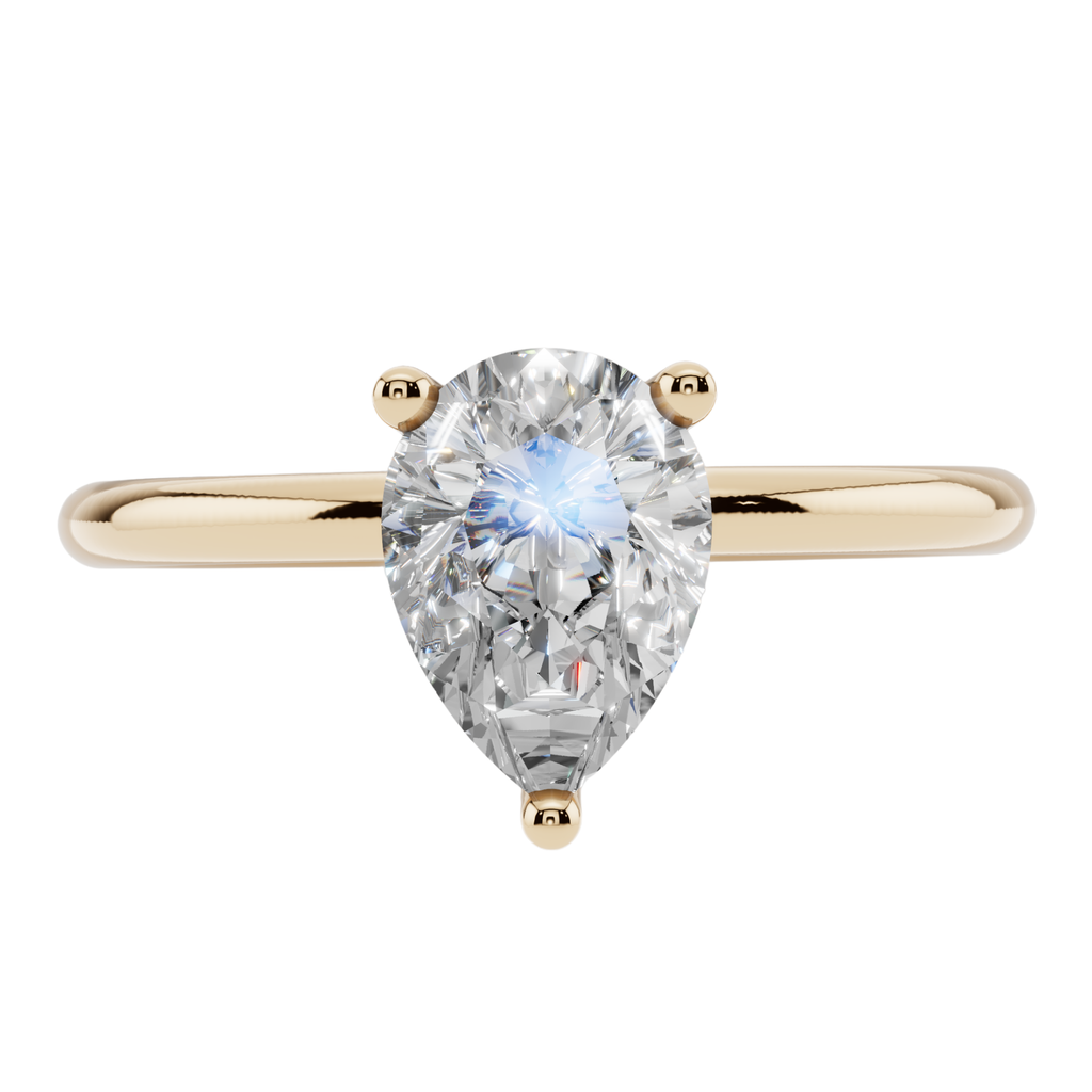 The Teardrop Solitaire Ring | Velmé