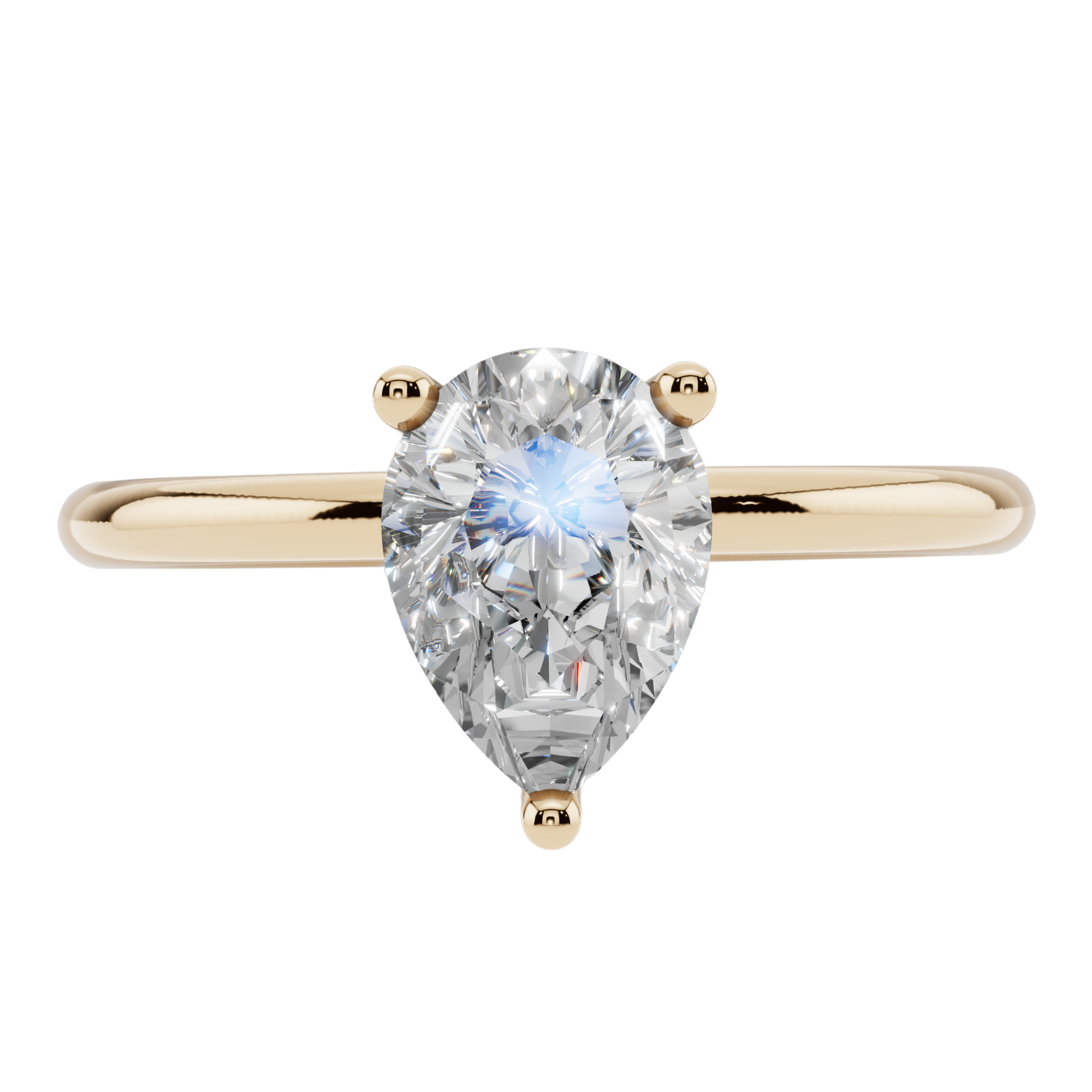 The Teardrop Solitaire Ring | Velmé