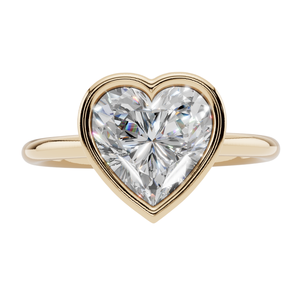 The Framed Heart Bezel Ring| Velmé