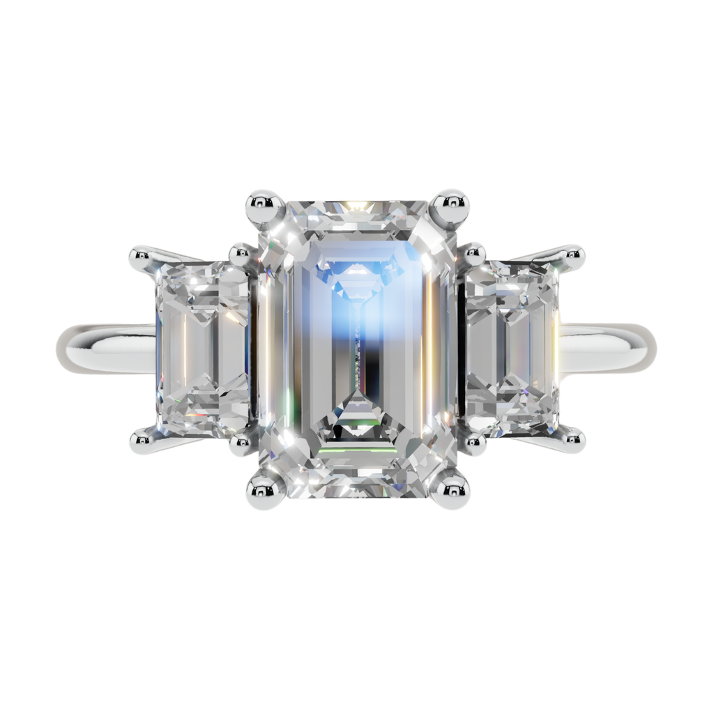 The Crimson Trio 925 Silver Ring | Velmé