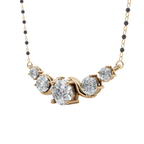 Serena Spark 925 Silver Mangalsutra | Velmé