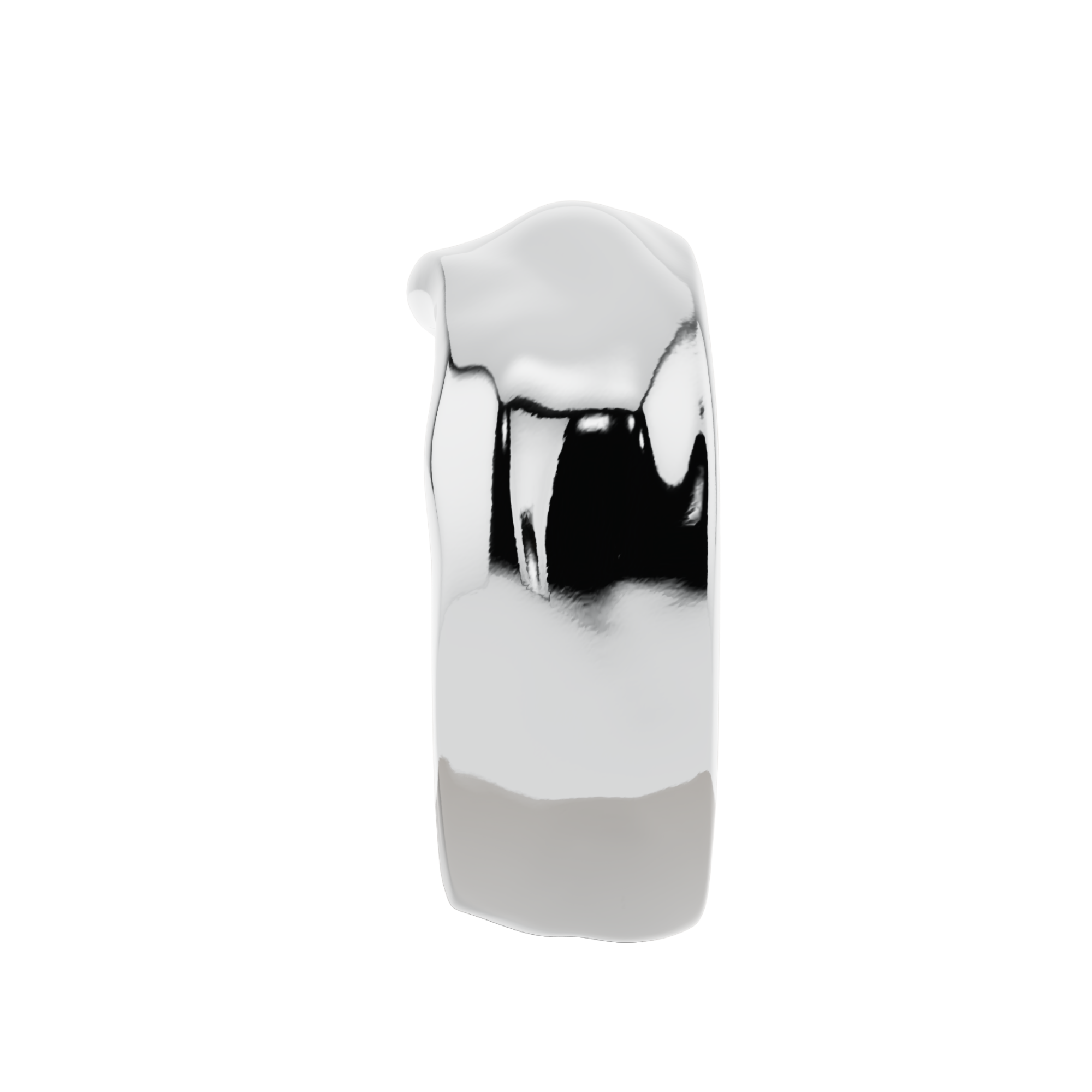 Sculptural Molten 925 Silver Earcuff | Velmé