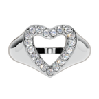 The Halo Heart Signet Ring | Velmé