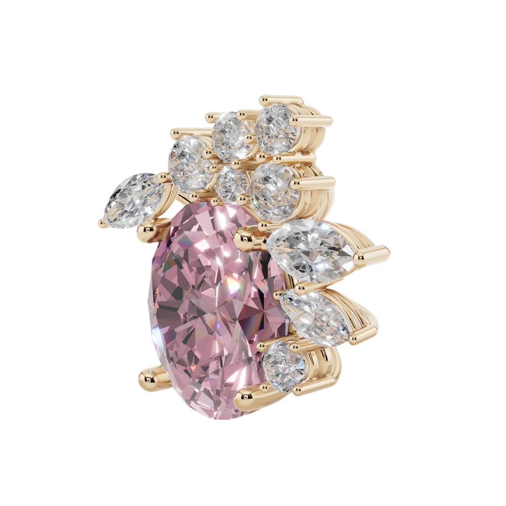 Blush Radiance 925 Pure Silver Necklace | Velmé
