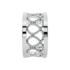 Intricate Beaded Filigree 925 Silver Earcuff | Velmé