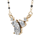 Aster Bloom 925 Silver Mangalsutra | Velmé