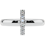 The Linear Path 925 Silver Ring | Velmé