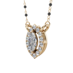 Celeste Marquise 925 Silver Mangalsutra | Velmé