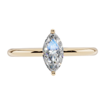 The Marquise Solitaire Ring | Velmé