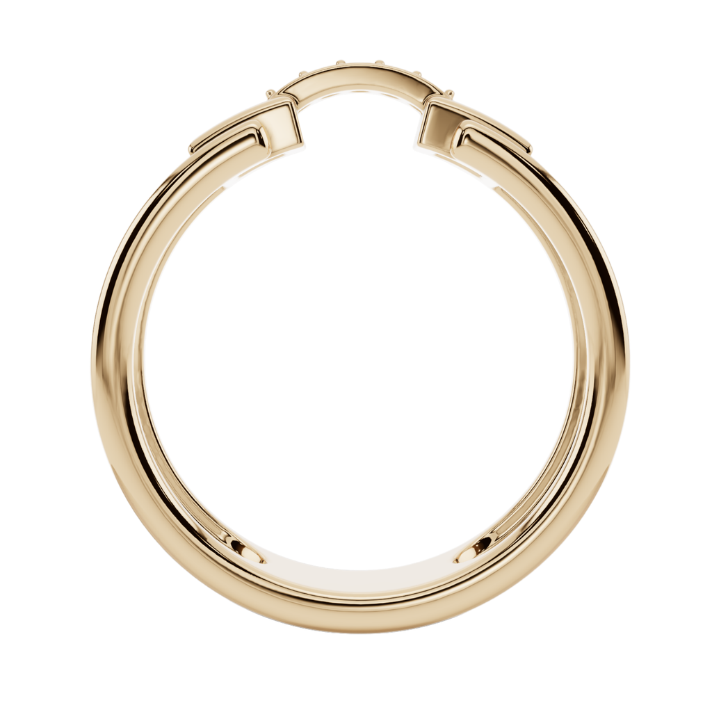 Infinity Link Accent 925 Silver Men’s Ring | Velmé