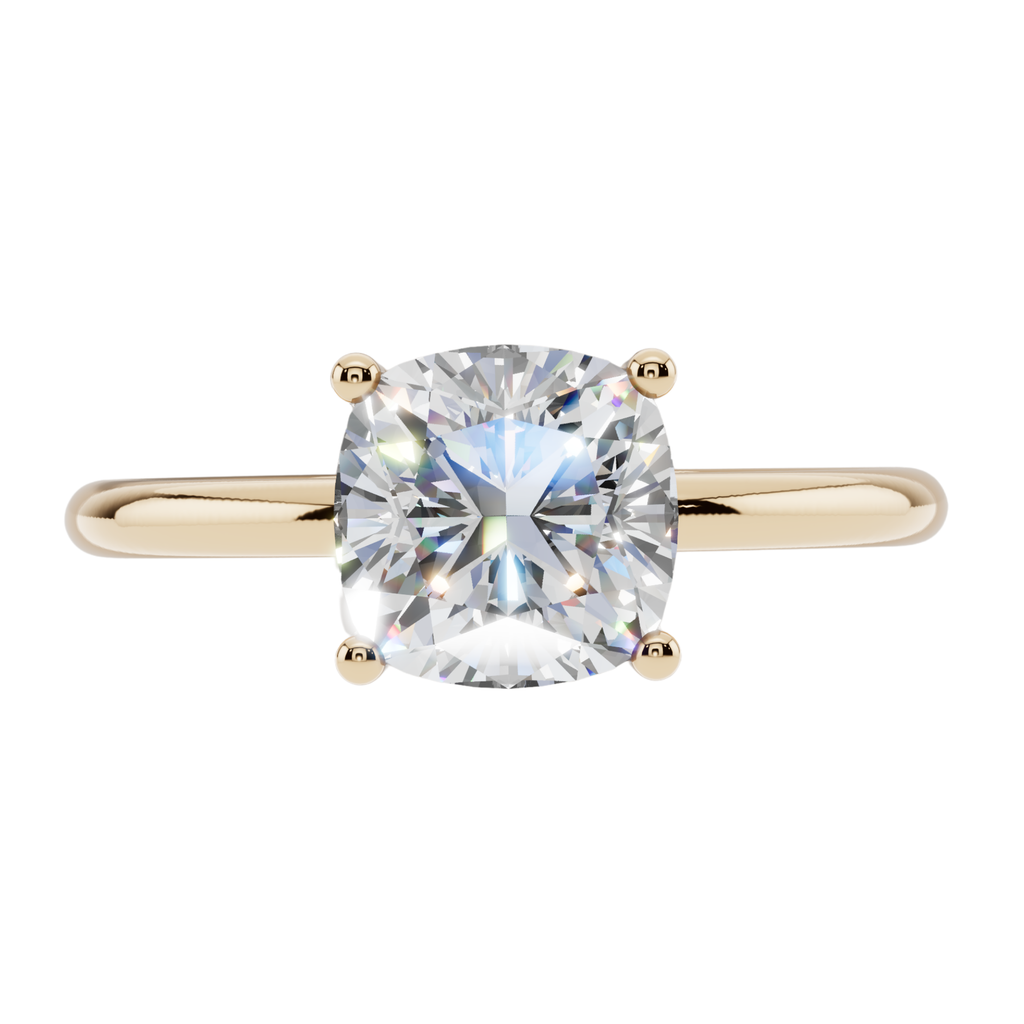 The Signature Cushion Solitaire | Velmé