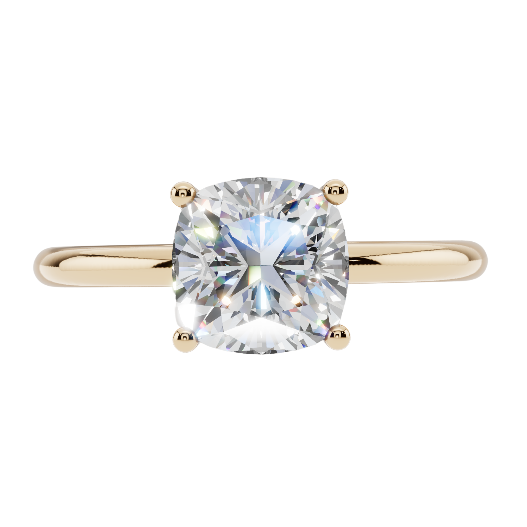 The Signature Cushion Solitaire | Velmé