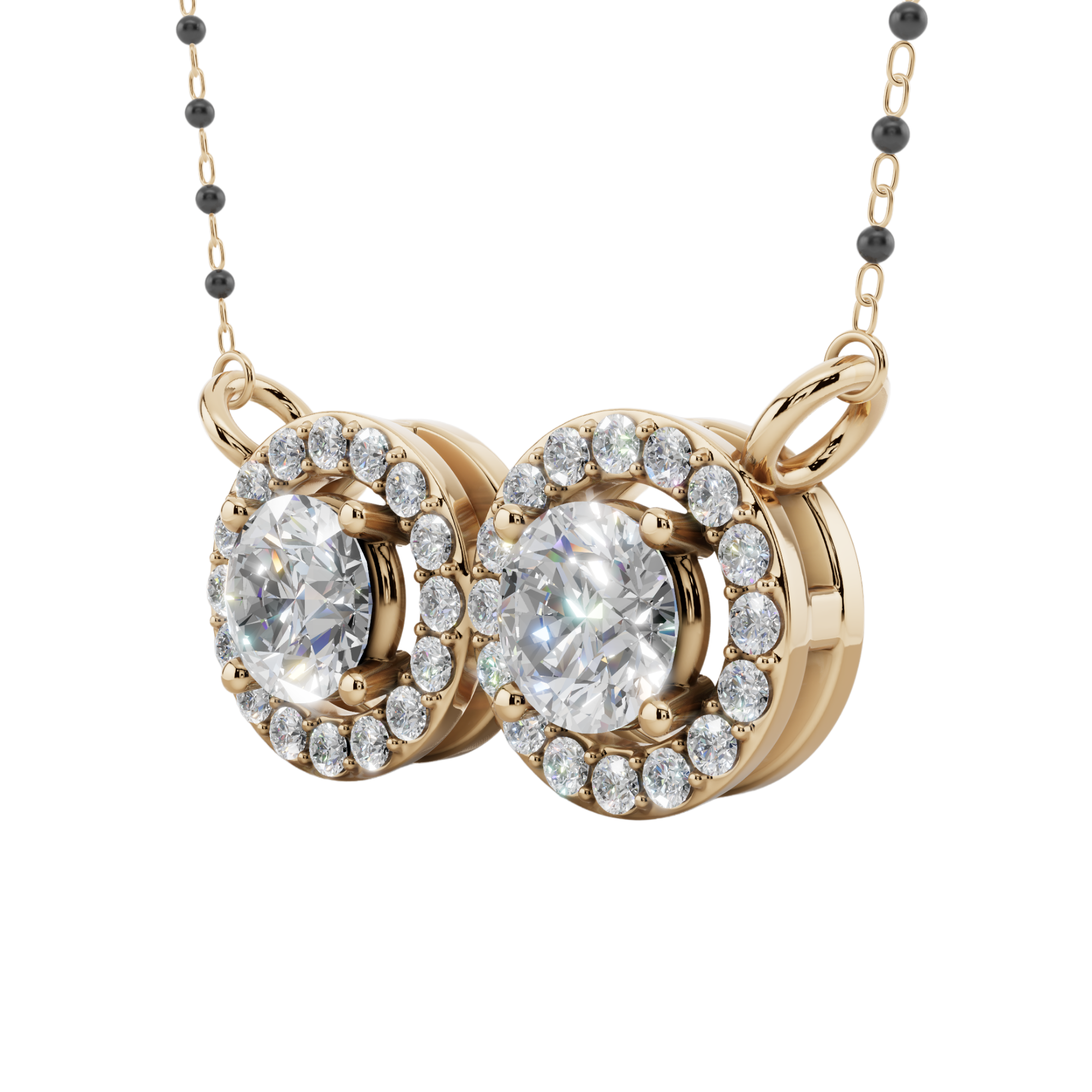 Halo Spark 925 Silver Mangalsutra | Velmé