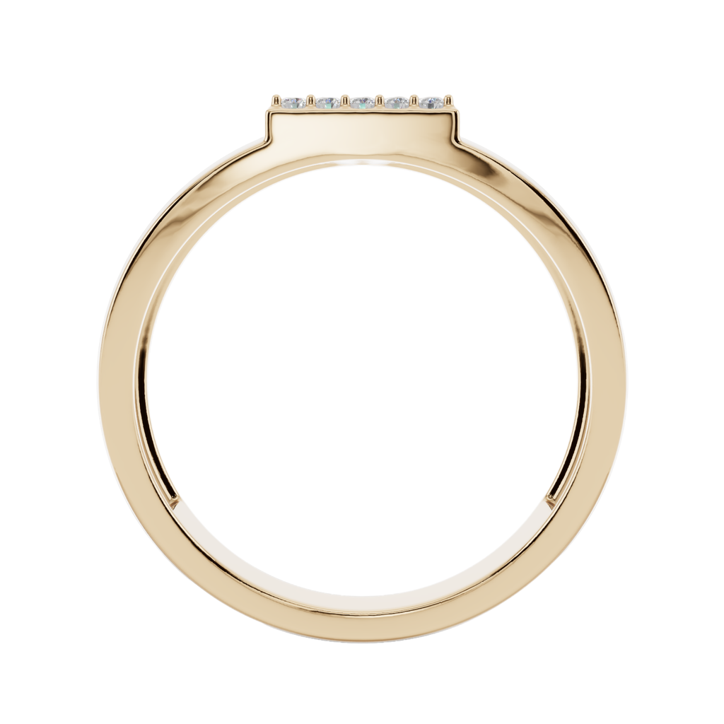 Imperial Pave Men’s 925 Silver Ring 
| Velmé