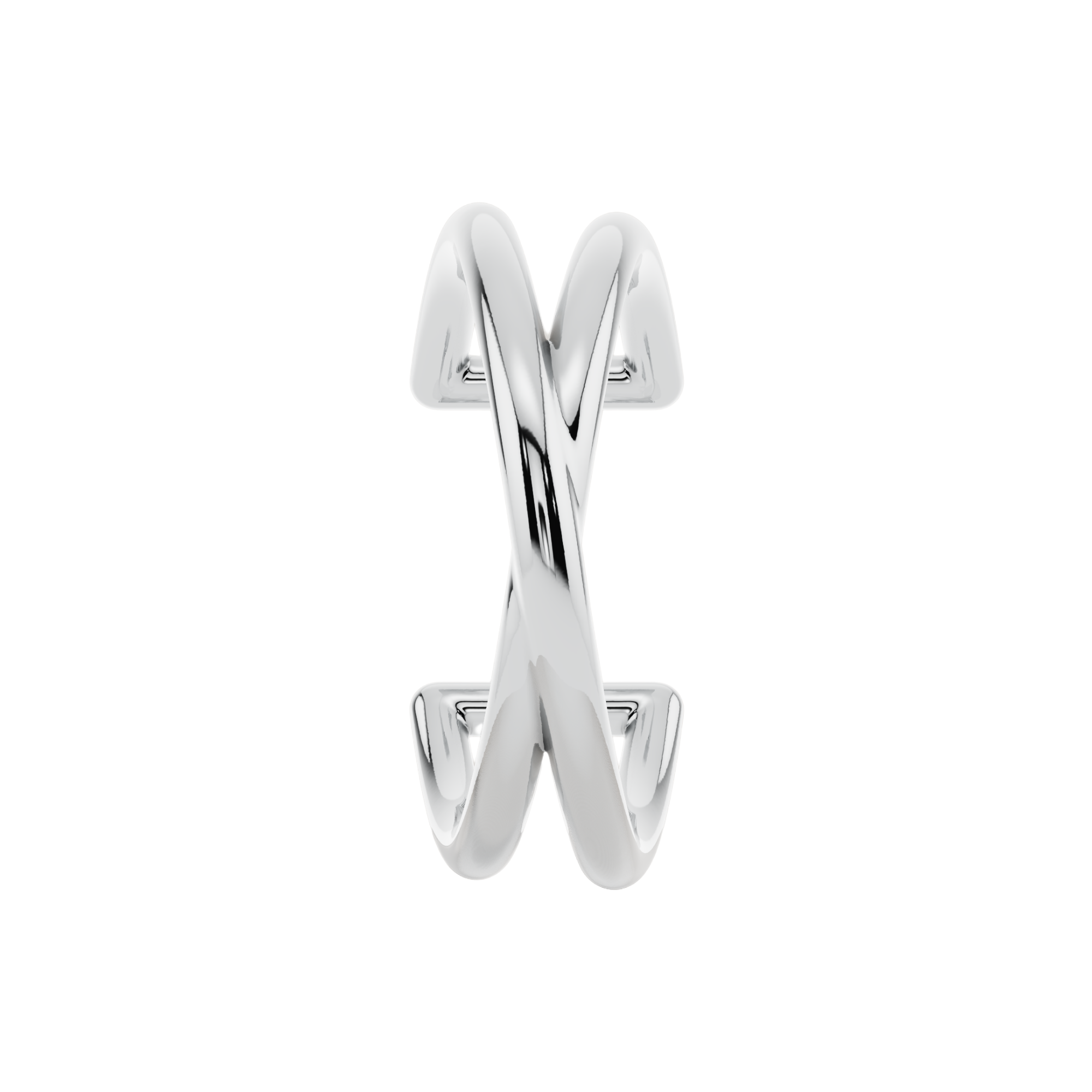 Twist Silver 925 Silver Earcuff | Velmé