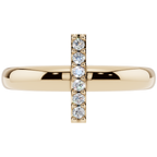 The Linear Path 925 Silver Ring | Velmé