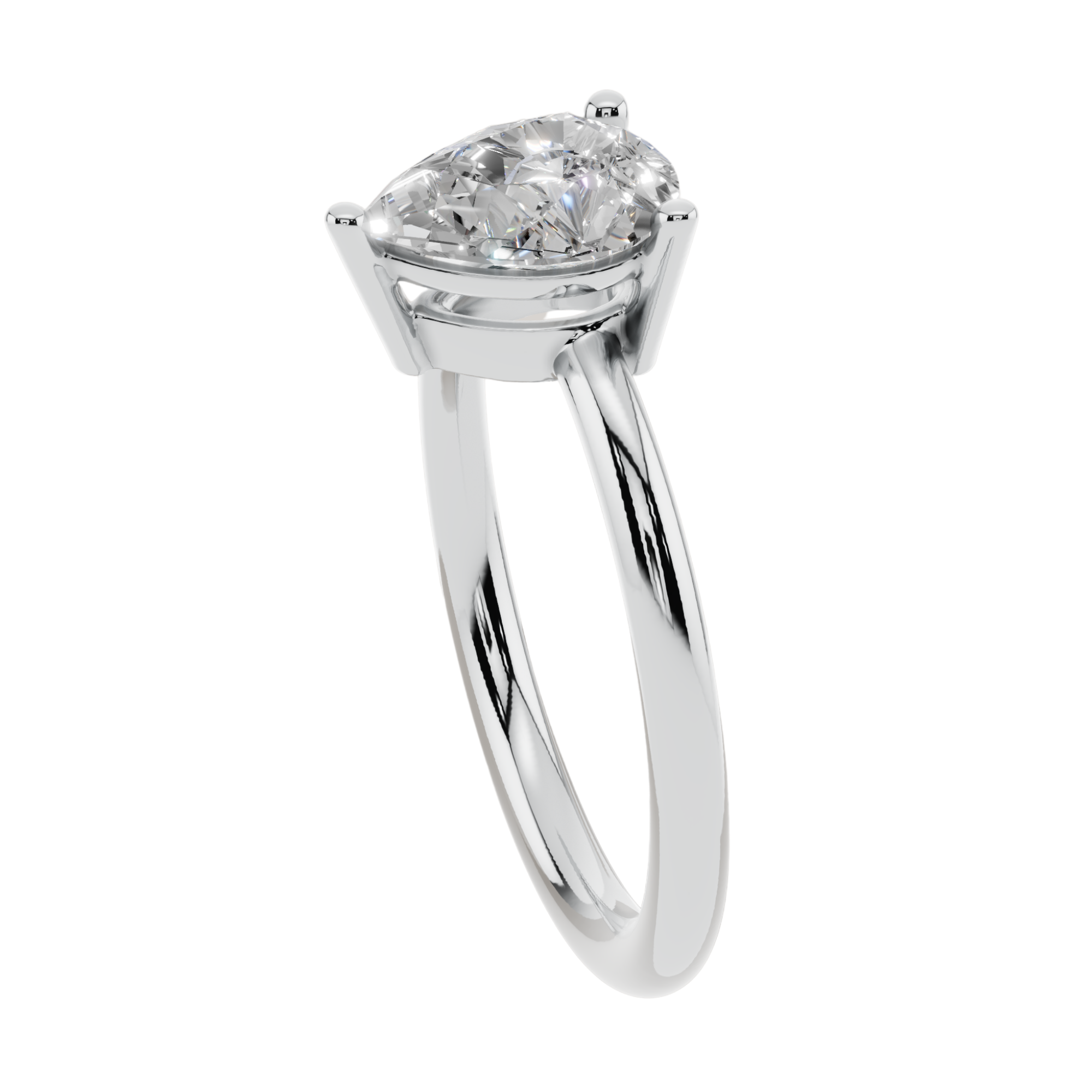 The Teardrop Solitaire Ring | Velmé