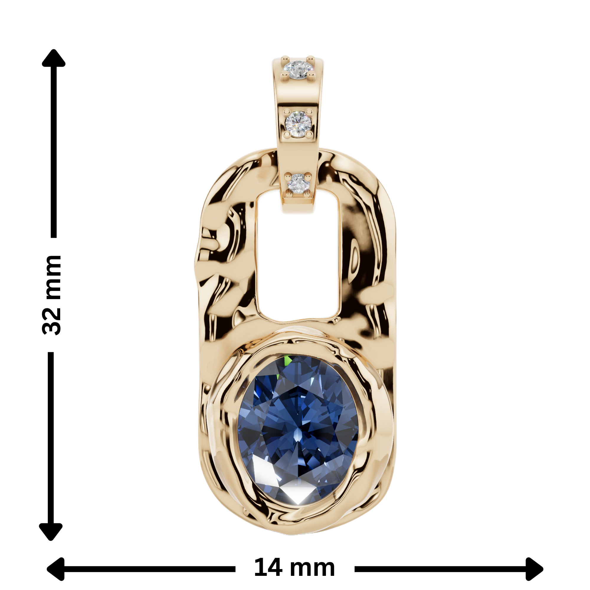 Deep Sea Link Pendant | Fluidé
