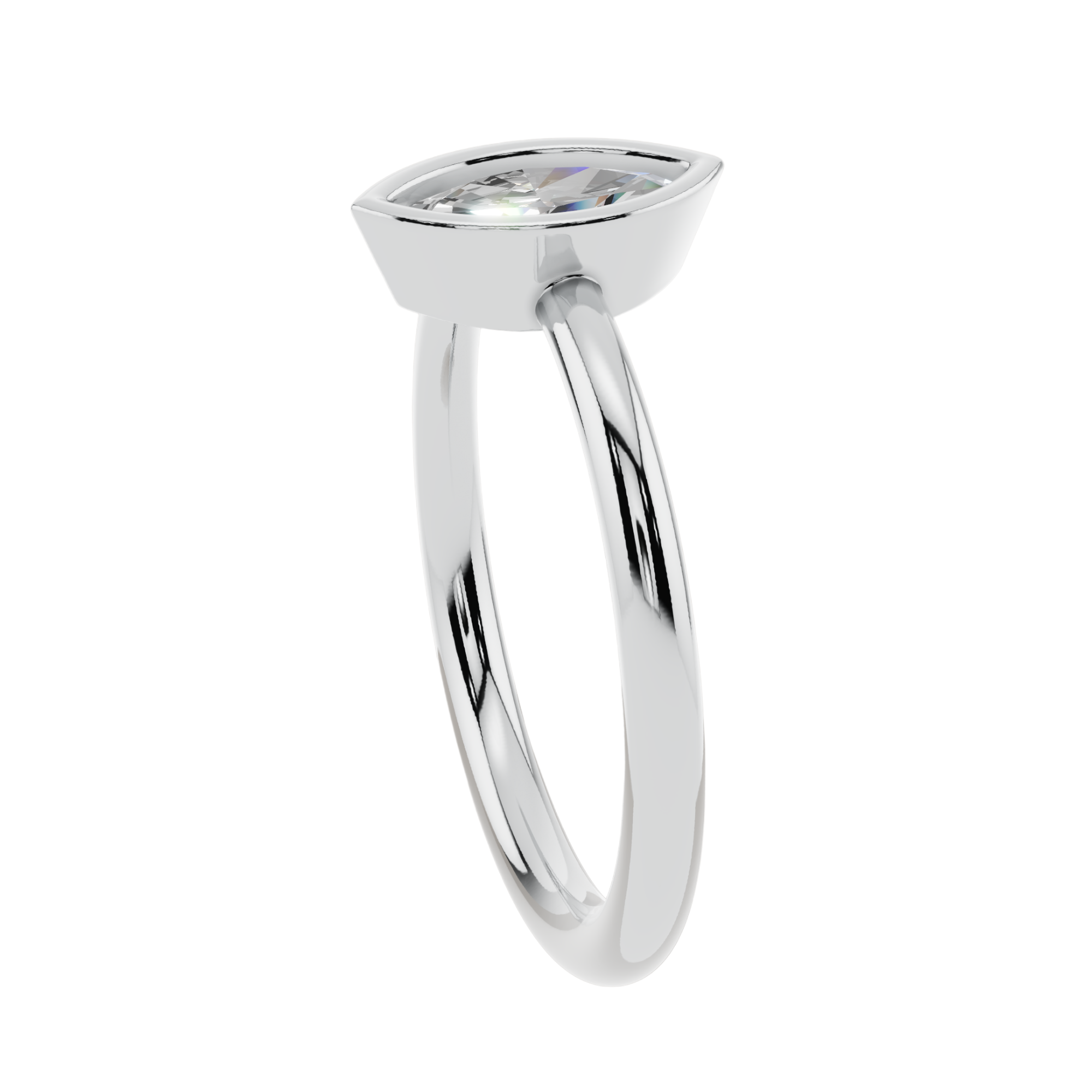 The Marquise Bezel Ring| Velmé