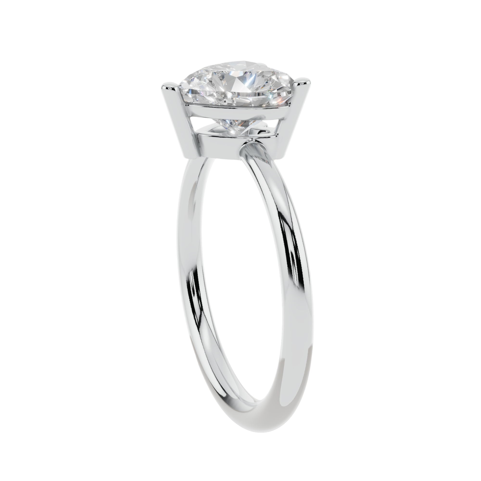 The Heart Solitaire Ring | Velmé