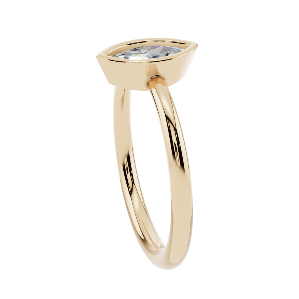 The Marquise Bezel Ring| Velmé