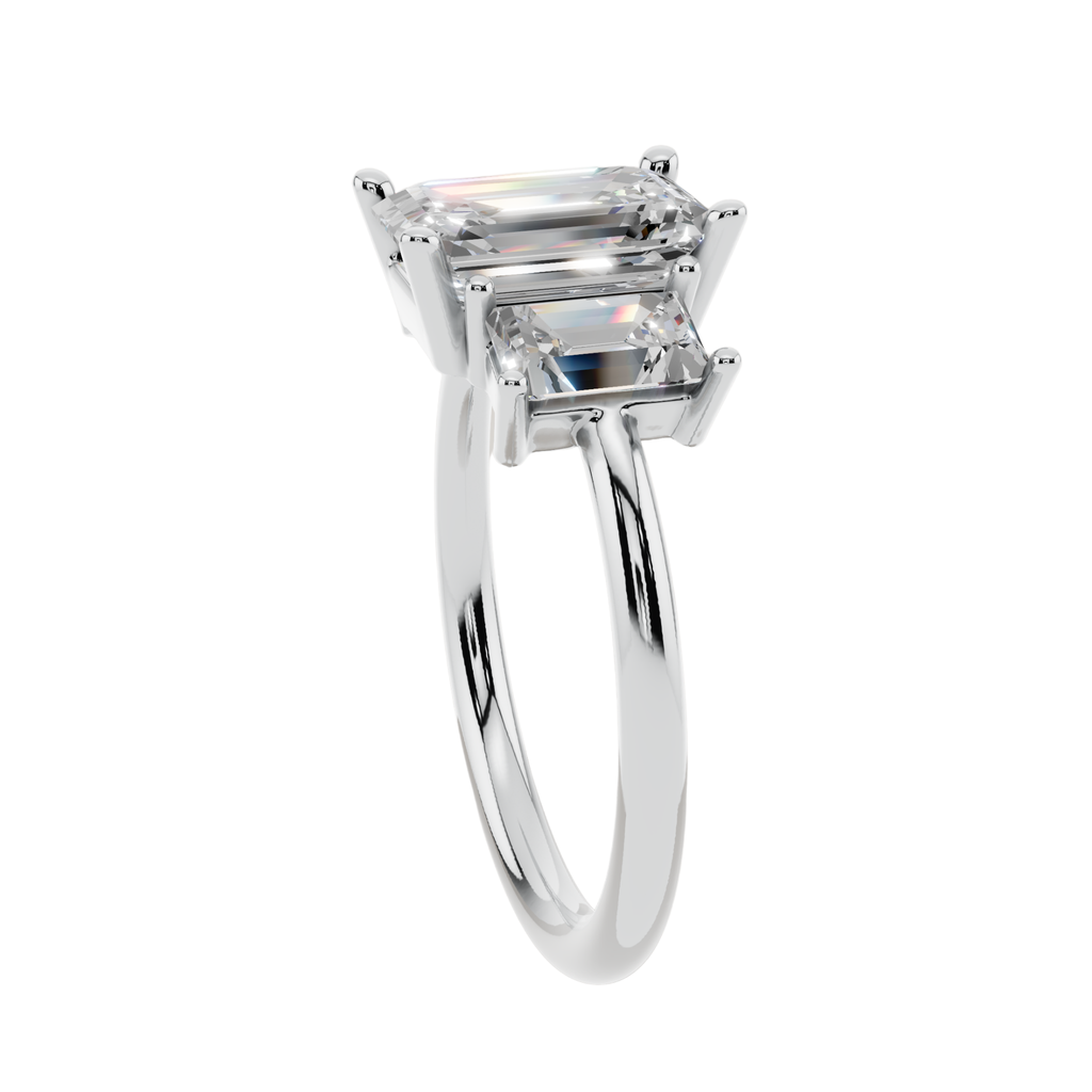 The Crimson Trio 925 Silver Ring | Velmé