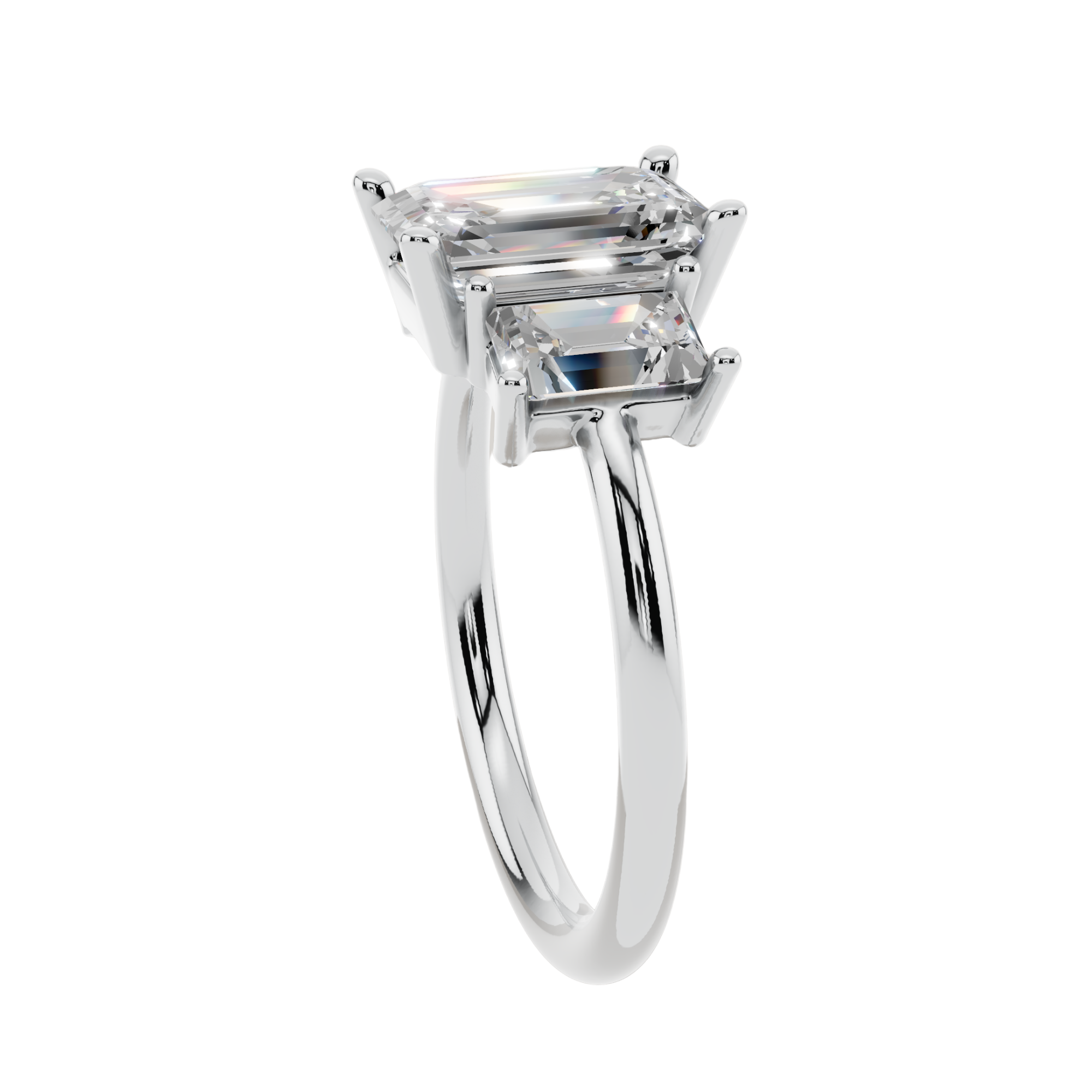 The Crimson Trio 925 Silver Ring | Velmé