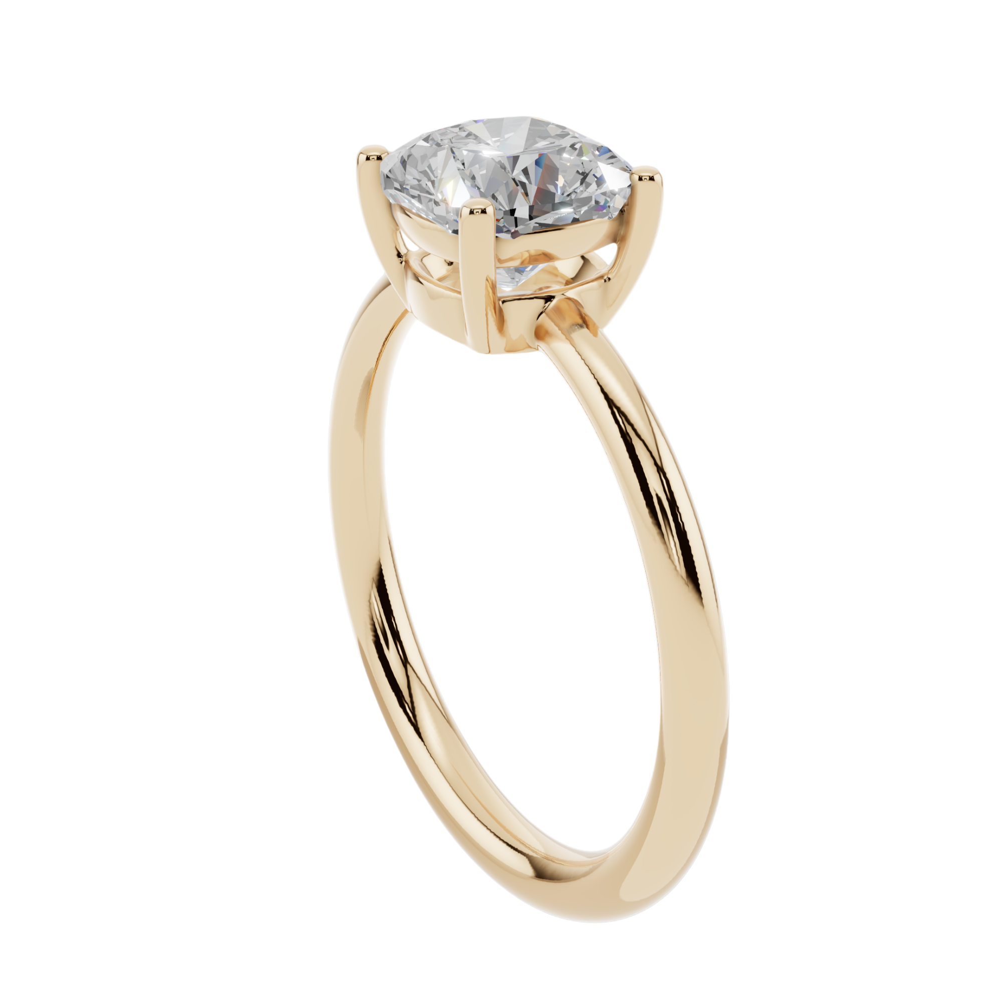 The Signature Cushion Solitaire | Velmé