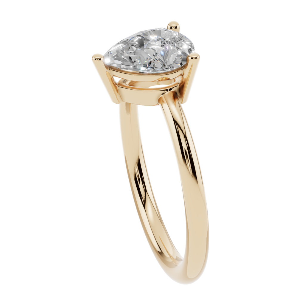 The Teardrop Solitaire Ring | Velmé