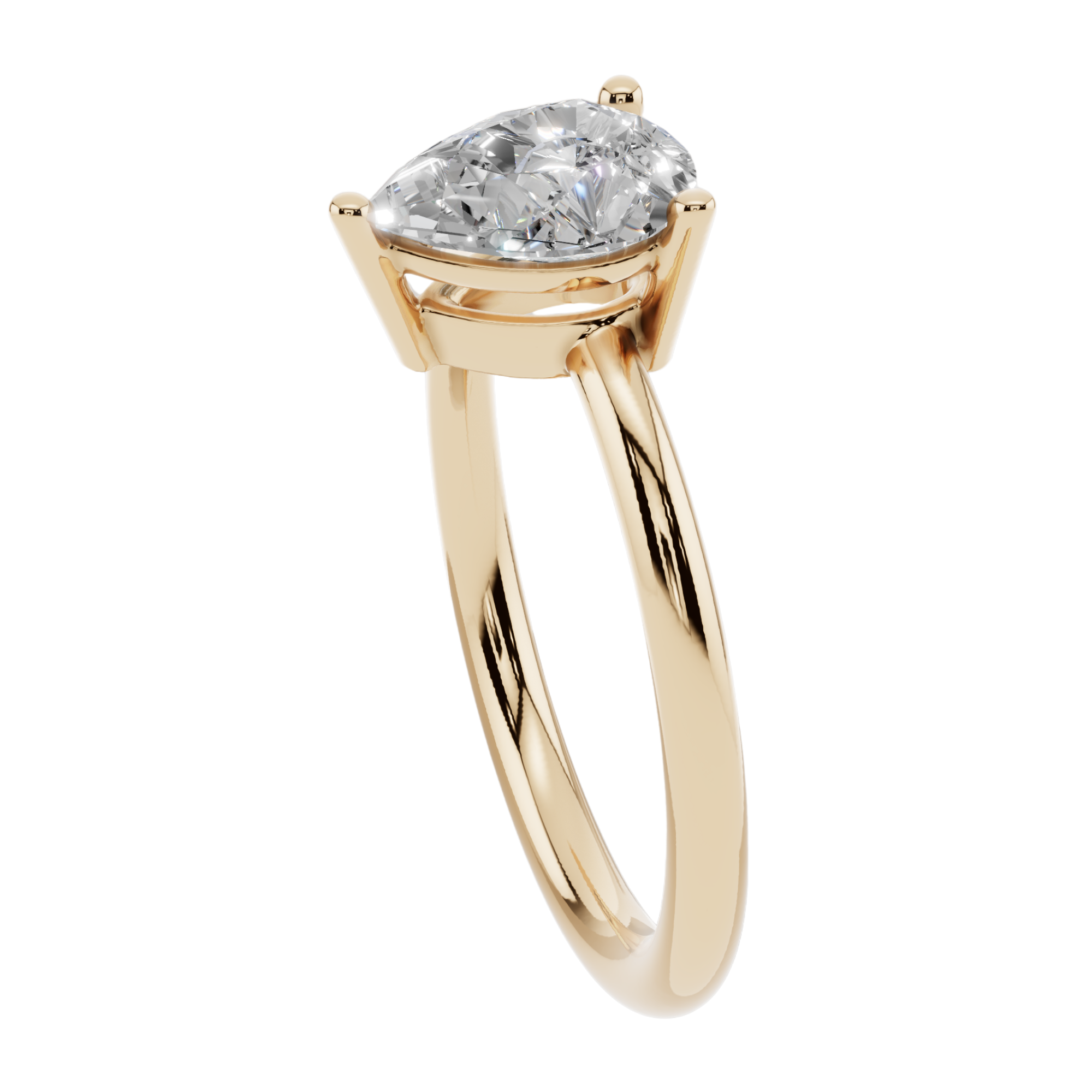 The Teardrop Solitaire Ring | Velmé