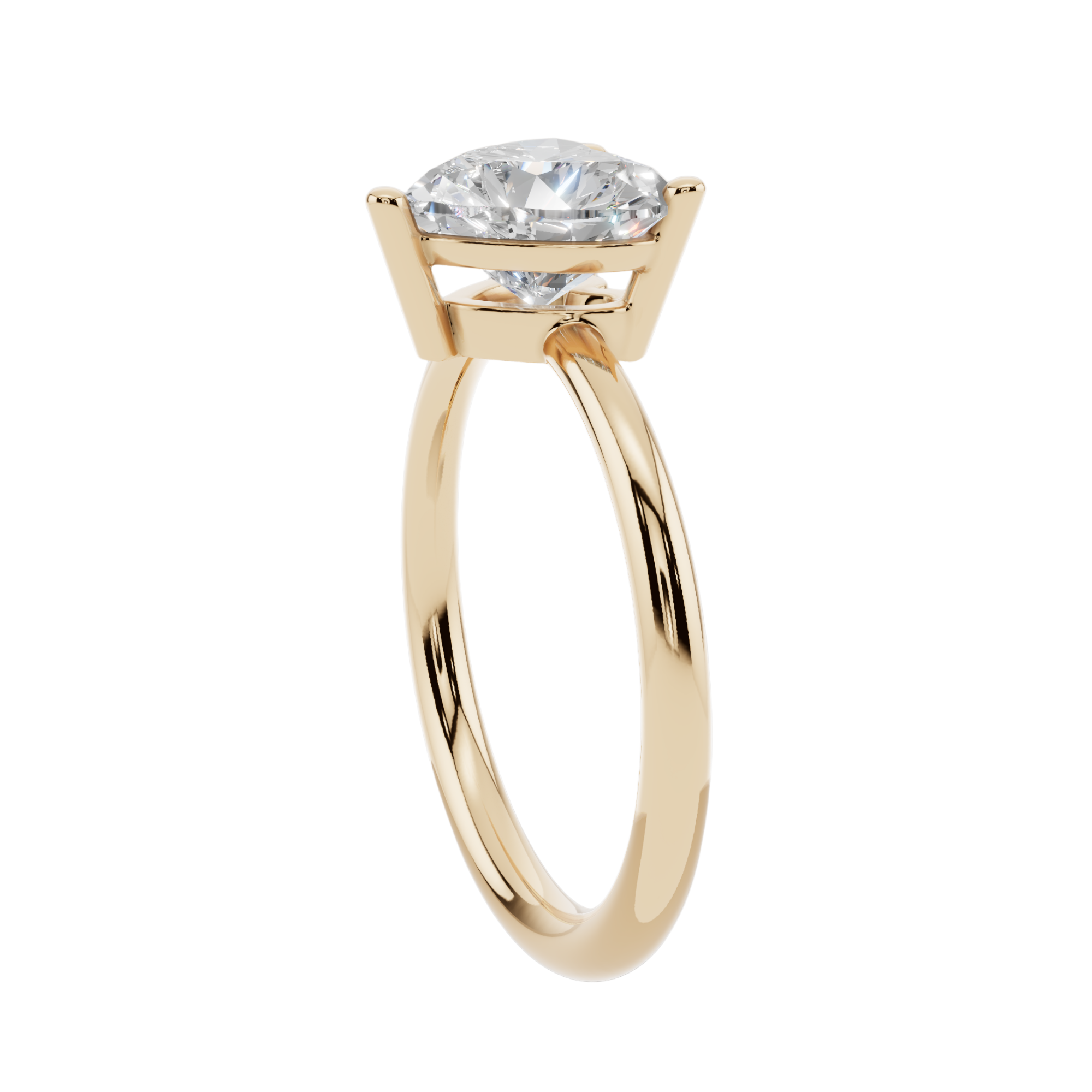 The Heart Solitaire Ring | Velmé