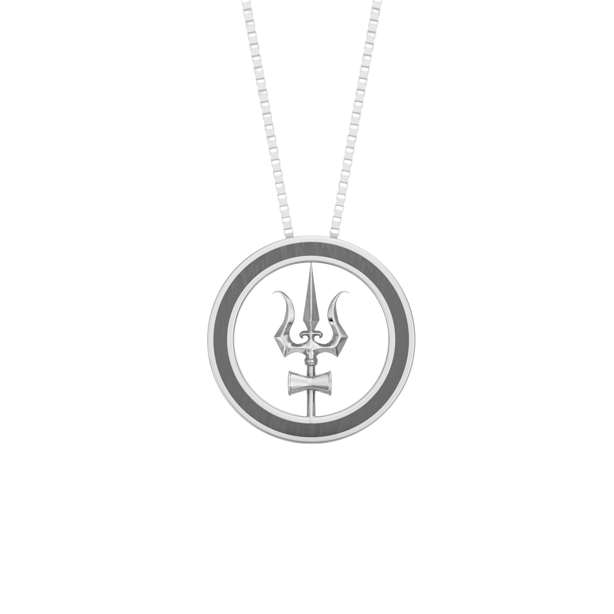 VELMÉ Trishul Rakhi Pendant | 925 Silver Convertible Rakhi