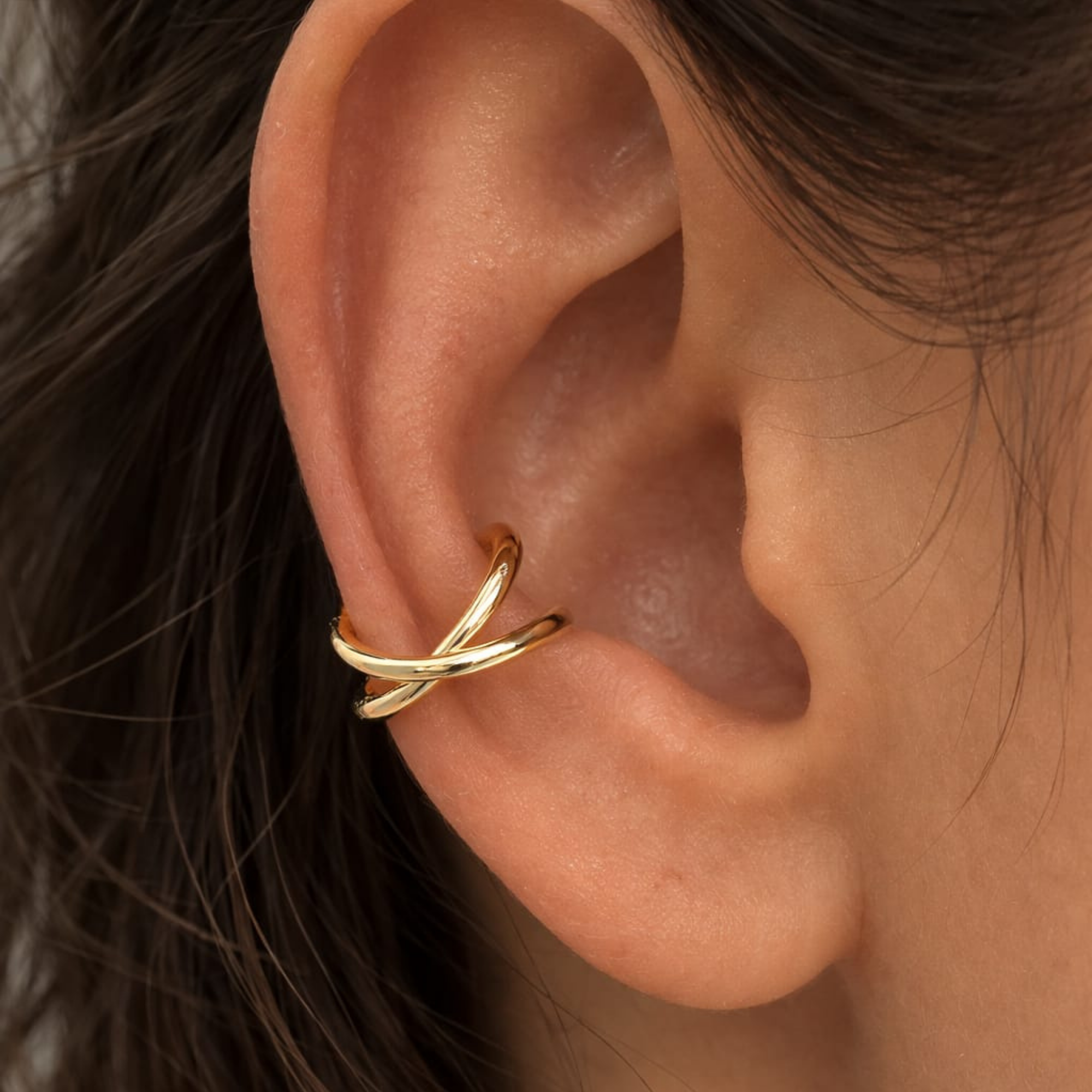 Twist Silver 925 Silver Earcuff | Velmé