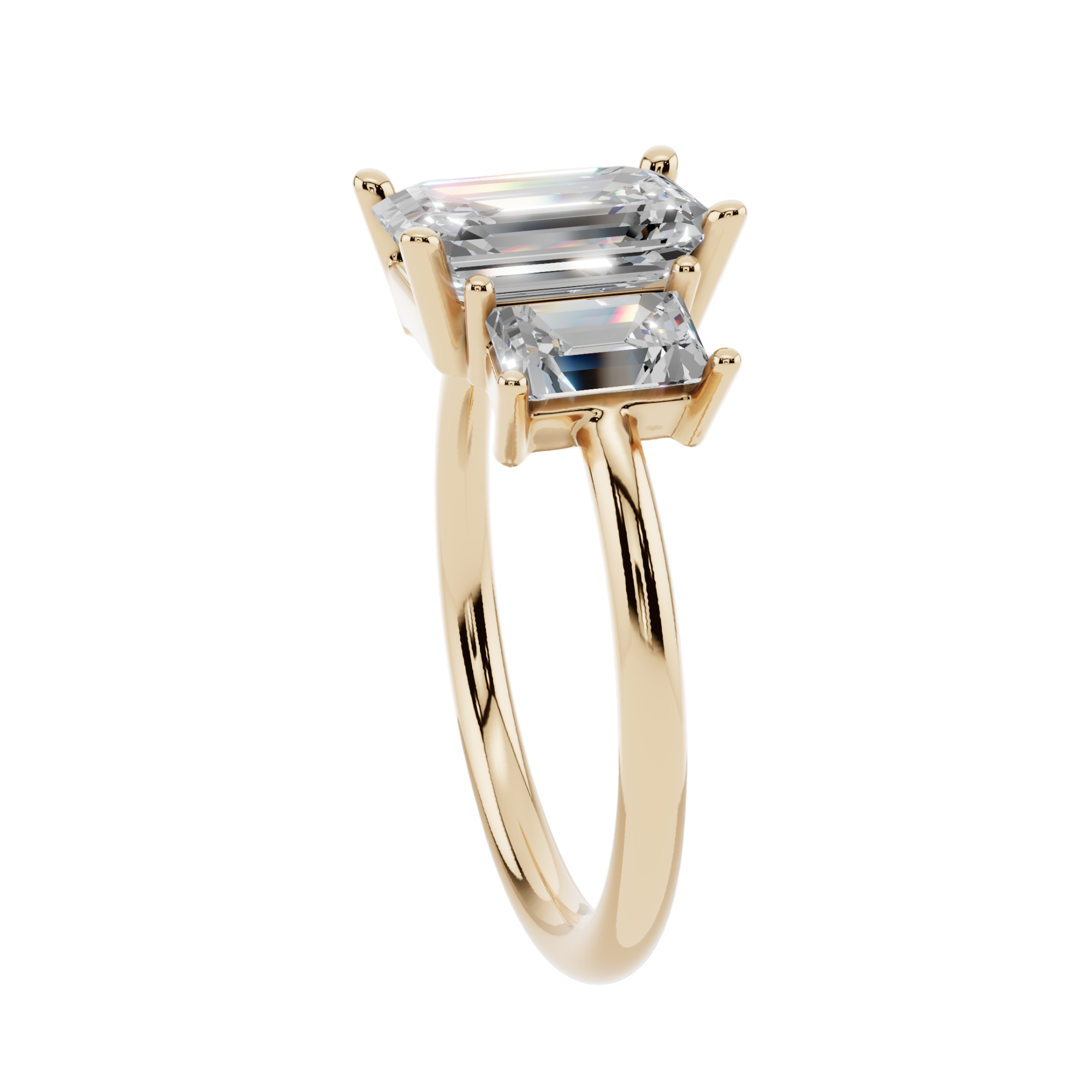 The Crimson Trio 925 Silver Ring | Velmé