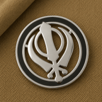 VELMÉ Sacred Khanda Rakhi Pendant | 925 Silver Convertible Rakhi