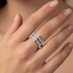 The Parallel Path 925 Silver Ring | Velmé
